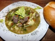 Grüner Frühlingseintopf - Rezept