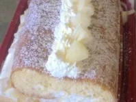 Biskuitrolle "Hawaii" - Rezept