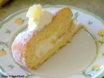 Biskuitrolle "Hawaii" - Rezept - Bild Nr. 3