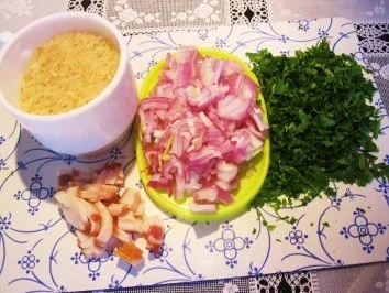 Reis mit Schinken und Petersilie ... - Rezept - Bild Nr. 2