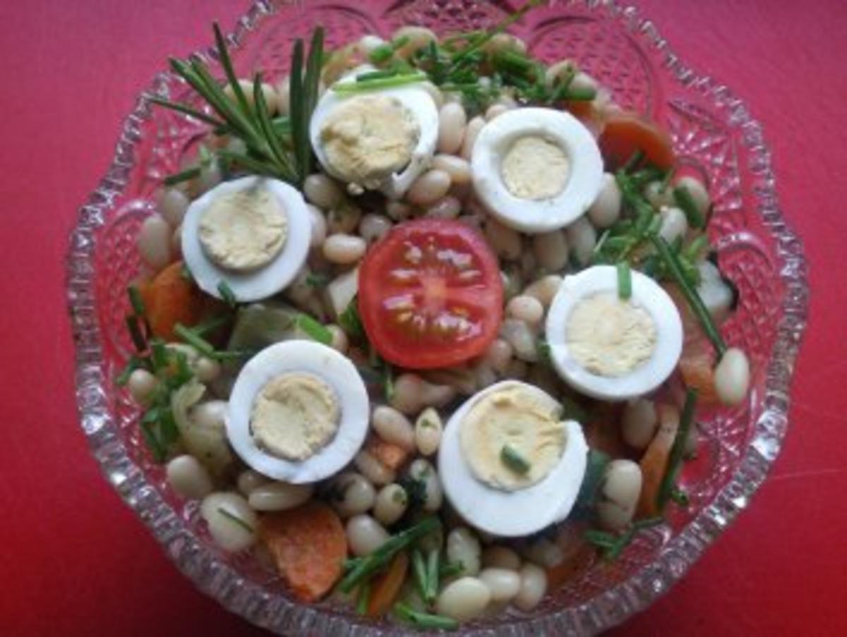 Weiße Bohnen-Salat mit Bärlauch - Rezept