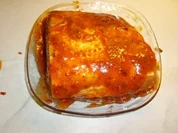 Lachsbraten im Römertopf - Rezept