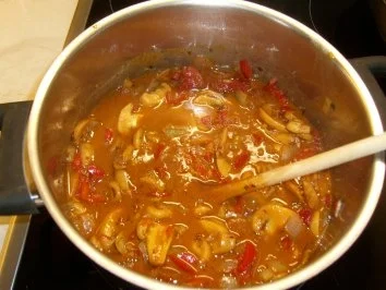 Rezept: Räuber-Pilz-Topf mit Buletten Bild Nr. 5 Räuber-Pilz-Topf mit Buletten - Rezept - Bild Nr. 5