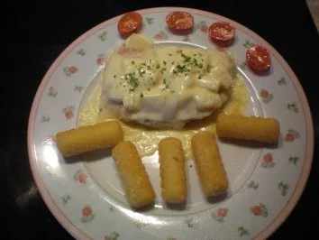 Schnitzel "Hawaii" - Rezept