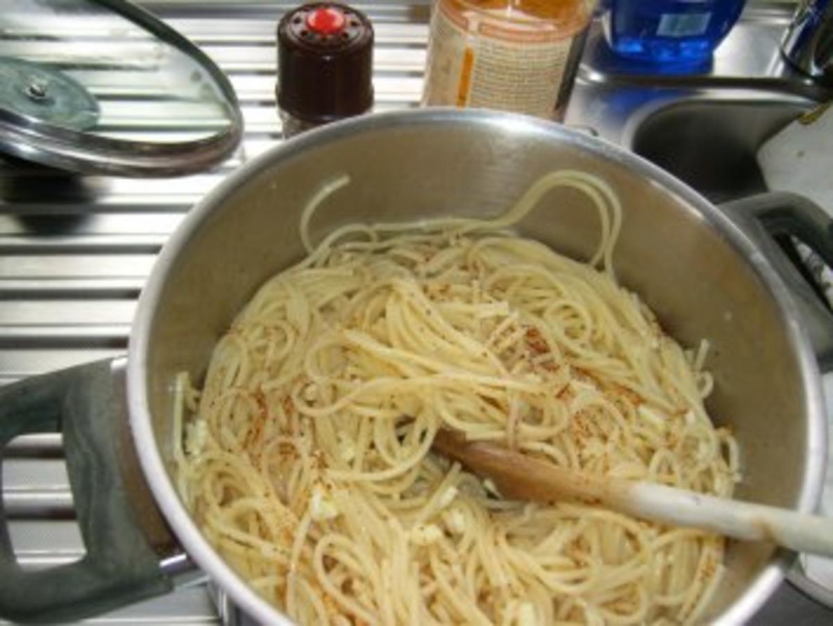 Knoblauch-Chili-Spaghetti - Rezept - Bild Nr. 3