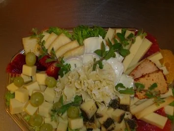 Rezept: Käseplatte XII. Bild Nr. 2 Käseplatte XII. - Rezept - Bild Nr. 2