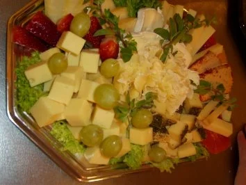 Rezept: Käseplatte XII. Bild Nr. 3 Käseplatte XII. - Rezept - Bild Nr. 3