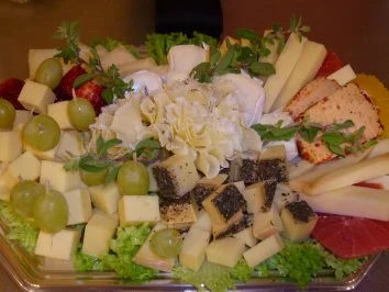 Rezept: Käseplatte XII. Bild Nr. 6 Käseplatte XII. - Rezept - Bild Nr. 6