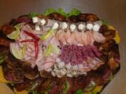 Braten-Aufschnittplatte - Rezept