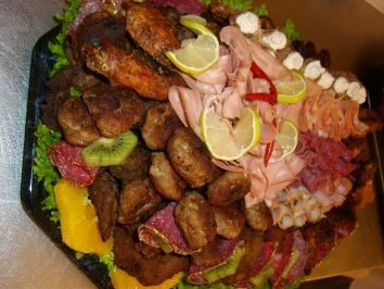 Rezept: Braten-Aufschnittplatte Bild Nr. 2 Braten-Aufschnittplatte - Rezept - Bild Nr. 2