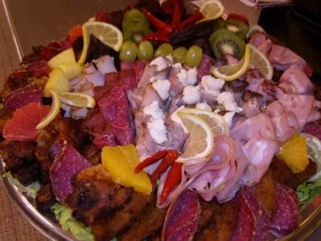 Braten-Aufschnitt-Platte RUND - Rezept - Bild Nr. 2