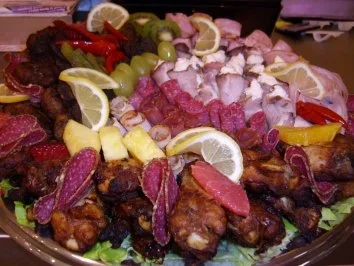 Braten-Aufschnitt-Platte RUND - Rezept - Bild Nr. 3