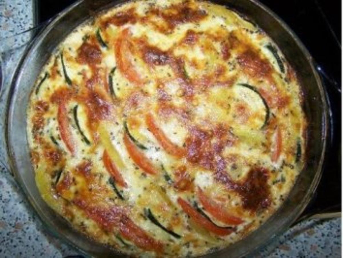 Kartoffel-Tomaten-Gratin - Rezept mit Bild - kochbar.de