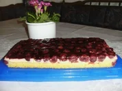 Kirsch-Schmand-Kuchen - Rezept