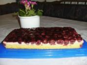 Kirsch-Schmand-Kuchen - Rezept