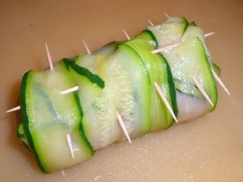 Fleisch: Hähnchen-Zucchini-Päckchen - Rezept - Bild Nr. 9