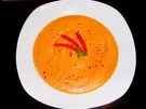 Suppe: Geschäumter Paprika-Rahm - Rezept