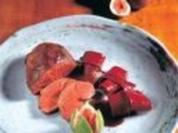 Rehnüsschen mit Feigensauce - Rezept