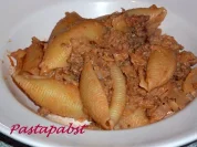 Conchiglione gefüllt mit Wirsing-Hack - Rezept