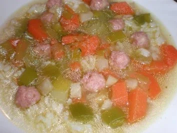 Eintopf - Brühreis bescheiden - Rezept - Bild Nr. 3