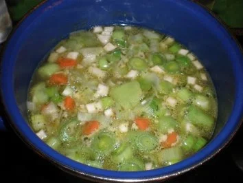 Eintopf - Brühreis bescheiden - Rezept - Bild Nr. 7