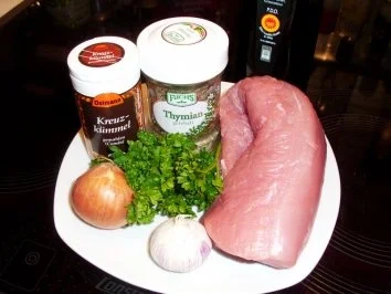 Rezept: Fleisch: Überbackenes Gyros mit Metaxacreme Bild Nr. 2 Fleisch: Überbackenes Gyros mit Metaxacreme - Rezept - Bild Nr. 2