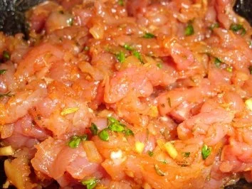 Rezept: Fleisch: Überbackenes Gyros mit Metaxacreme Bild Nr. 6 Fleisch: Überbackenes Gyros mit Metaxacreme - Rezept - Bild Nr. 6