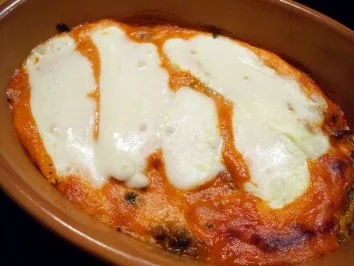 Rezept: Fleisch: Überbackenes Gyros mit Metaxacreme Fleisch: Überbackenes Gyros mit Metaxacreme - Rezept