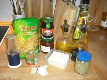 Pastasalat - mediterane Art - Rezept - Bild Nr. 2