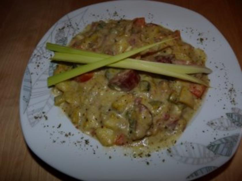 Kartoffeleintopf mit gerösteten Zwiebeln! - Rezept - kochbar.de