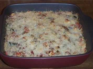 Zucchini-Tomaten-Kartoffel-Auflauf - Rezept