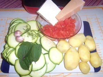Zucchini-Tomaten-Kartoffel-Auflauf - Rezept - Bild Nr. 3