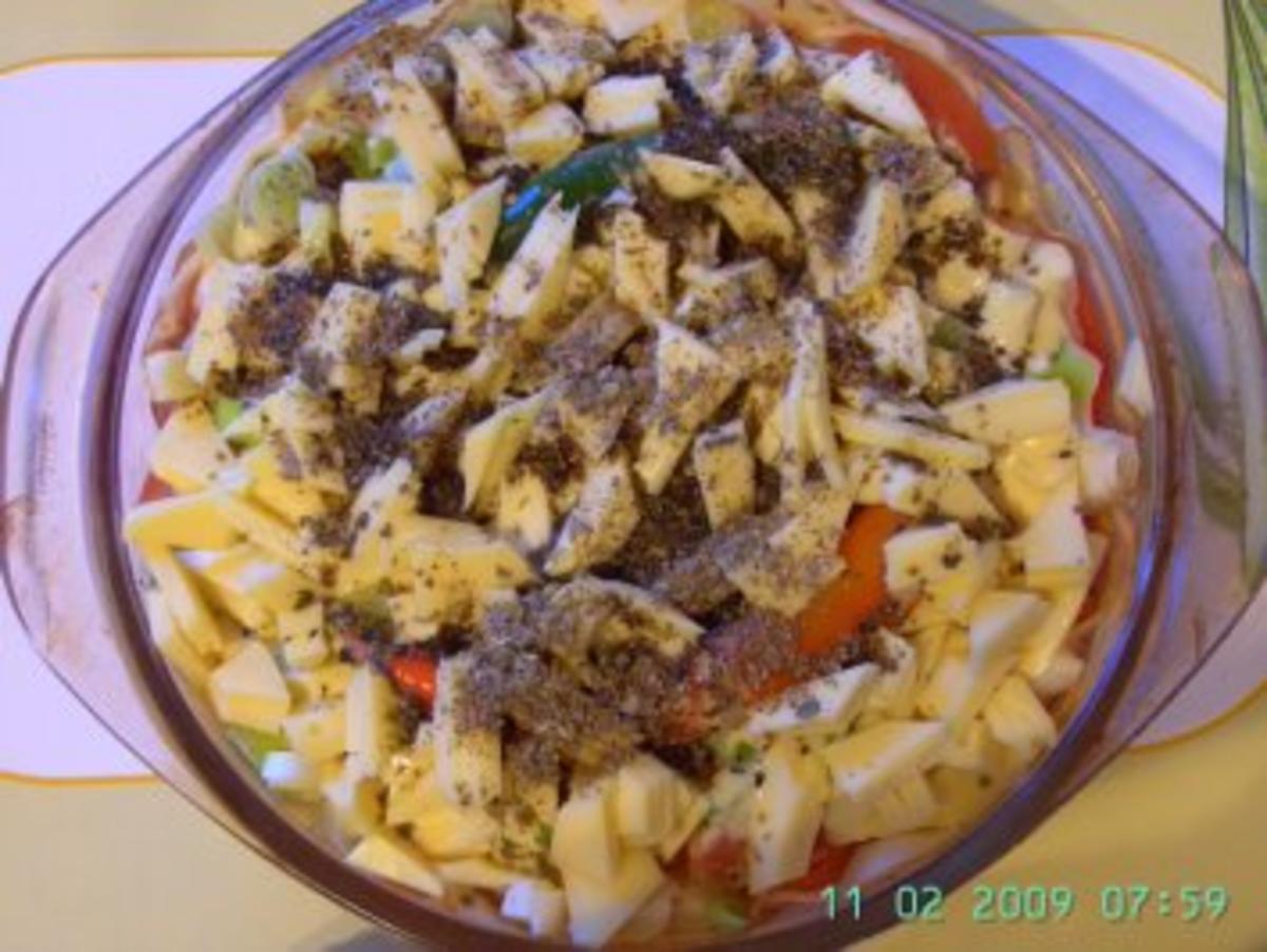 "Fisch und Schinkenauflauf" - Rezept