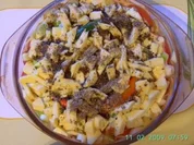 "Fisch und Schinkenauflauf" - Rezept