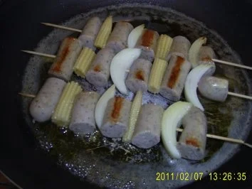 Rezept: Bratwurst mal anders Bild Nr. 6 Bratwurst mal anders - Rezept - Bild Nr. 6