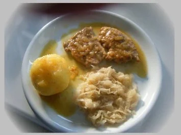 Schmorschnitzel in Weißwein - Rezept