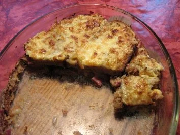 Rezept: deftiger Brotauflauf - der Zweite deftiger Brotauflauf - der Zweite - Rezept