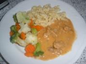 Fleischgerichte - Paprikageschnetzeltes - Rezept