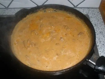 Fleischgerichte - Paprikageschnetzeltes - Rezept - Bild Nr. 2