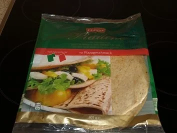 Rezept: Tortilla Pizza Tonno-Funghi Bild Nr. 2 Tortilla Pizza Tonno-Funghi - Rezept - Bild Nr. 2