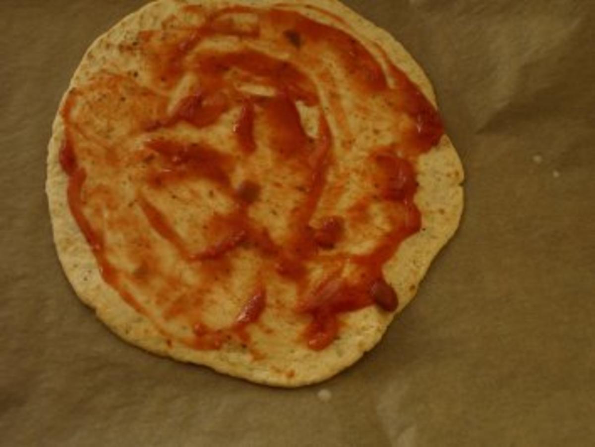 Tortilla Pizza Tonno-Funghi - Rezept - Bild Nr. 4
