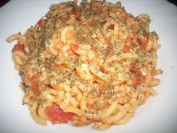 Rezept: Teufelchens schnelle Pasta-Sauce... Teufelchens schnelle Pasta-Sauce... - Rezept