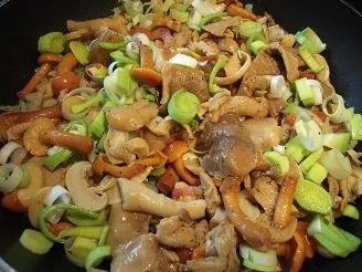 Spießbraten mit Mischpilzen - Rezept - Bild Nr. 2