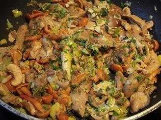 Spießbraten mit Mischpilzen - Rezept - Bild Nr. 3