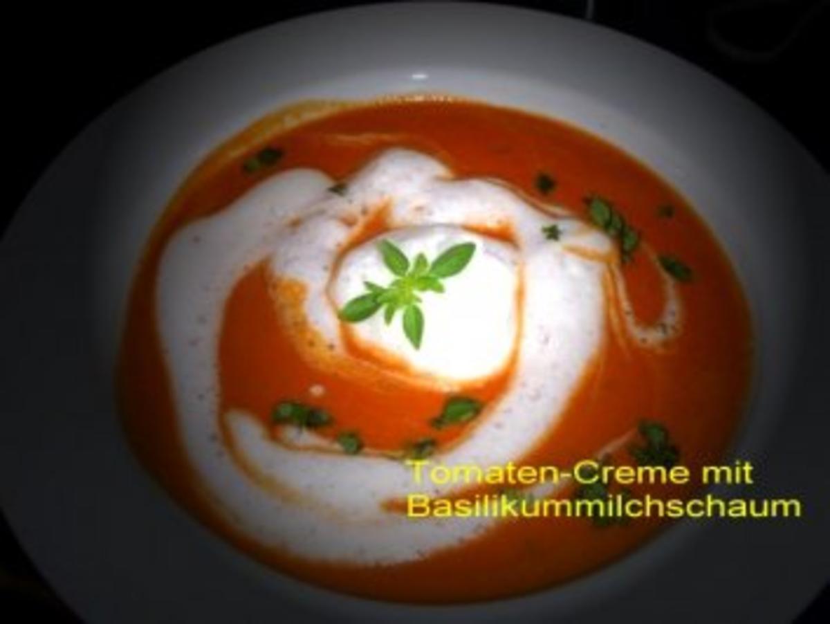 Bilder für Tomatensuppe Créme de Tomate - Rezept