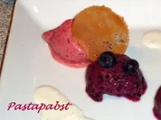 Eisvariation an Zitronen Schaum - Rezept