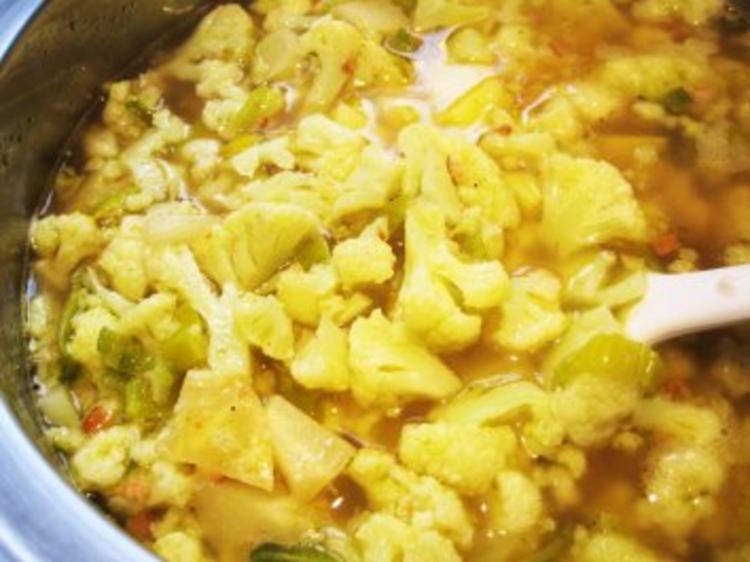 Blumenkohl Cremesuppe - schnell &amp; einfach - von mimi