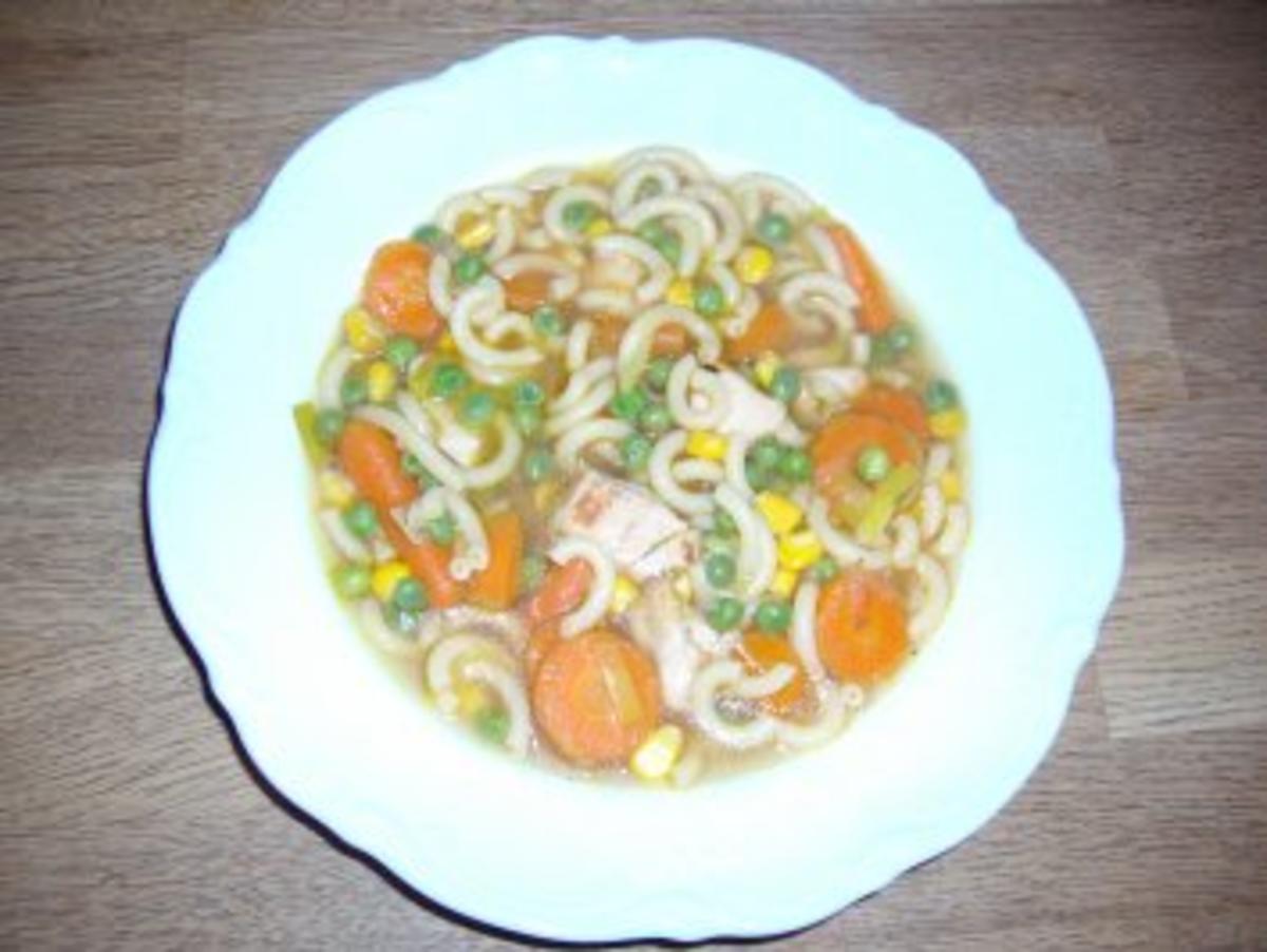 Schnelle Suppe mit Hähnchen - Rezept - Bild Nr. 2