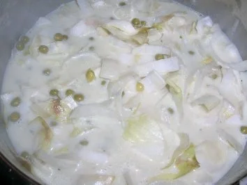 Chicoréecremesuppe     (Zuppa d ìndivia belga" )(ein Mitbringsel vom letzten Italy-Urlaub) - Rezept - Bild Nr. 2