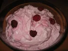 Frischkäsequark mit Himbeeren - Rezept